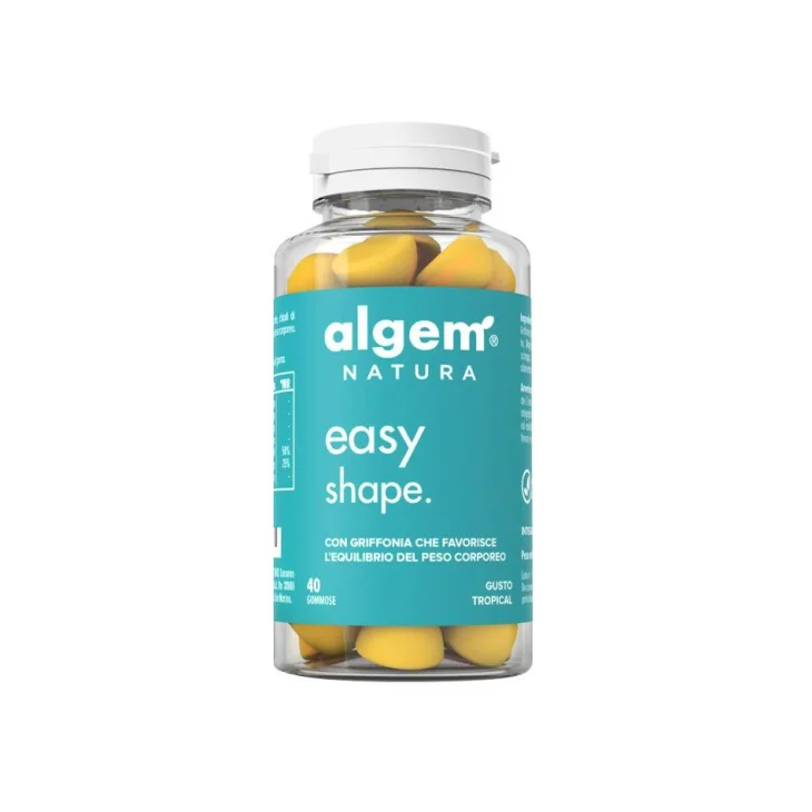 Algem Natura Easy Shape Integratore per il controllo della fame 40 Caramelle
