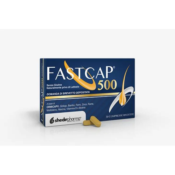 ShedirPharma Fastcap 500 Integratore per i Capelli 30 compresse