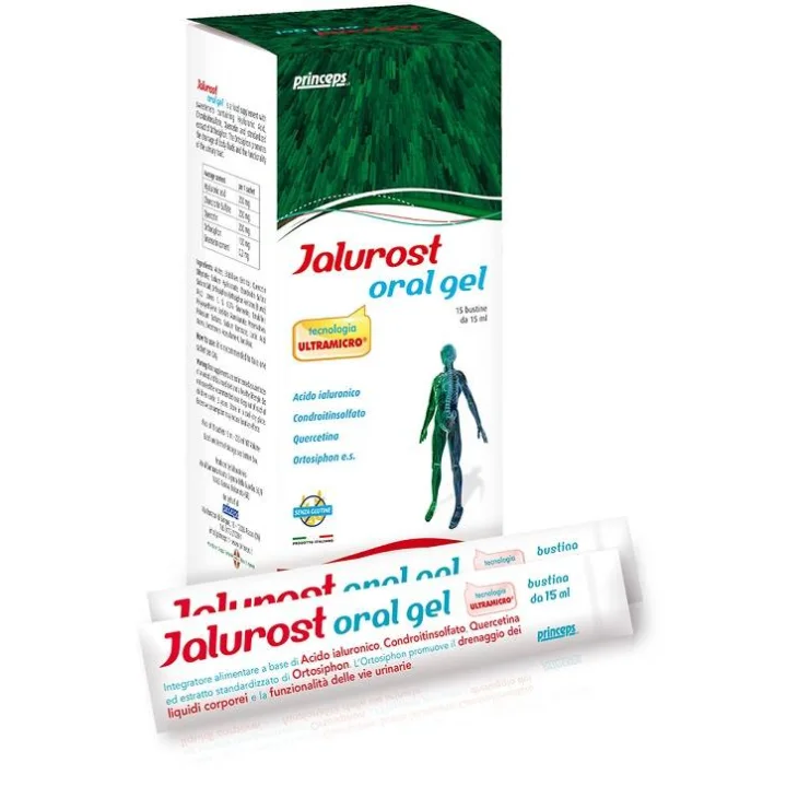 Jalurost Oralgel Integratore drenante per le vie urinarie 15 Stick Pack x 15 ml