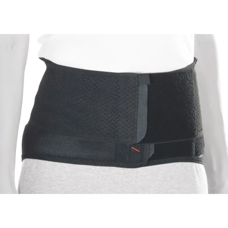 LOMBOSTRAP CORSETTO LOMBARE NERO ALTEZZA 26 CM LARGE