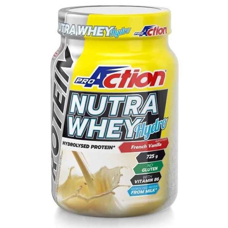 Pro Action Nutra Whey Hydro Gusto Vaniglia 725 grammi
