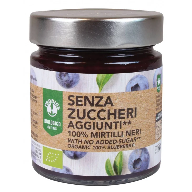 Probios Composta 100% Mirtillo Senza Zuccheri Aggiunti 215 g