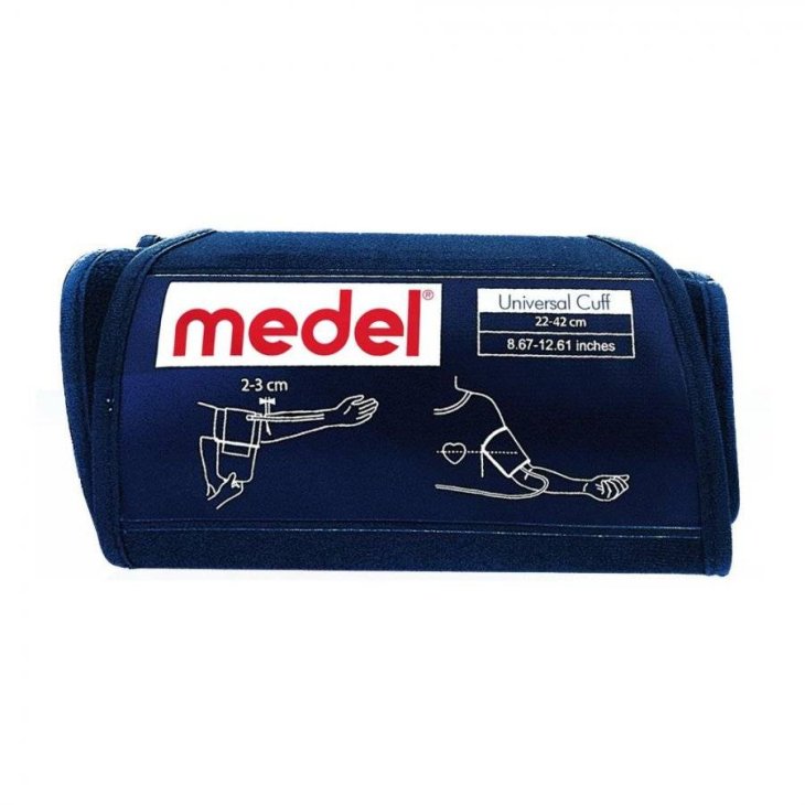 Medel Bracciale universale misuratore di pressione digitale 22 a 42 cm 1 pezzo in modo digitale.C