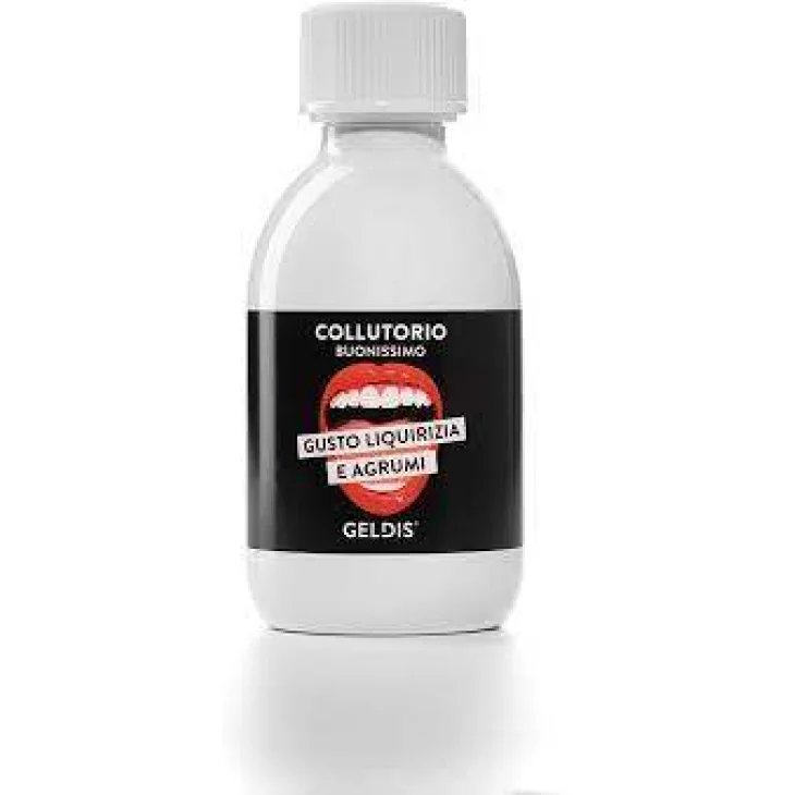 Geldis Collutorio Buonissimo Liquirizia e Agrumi 200 ml