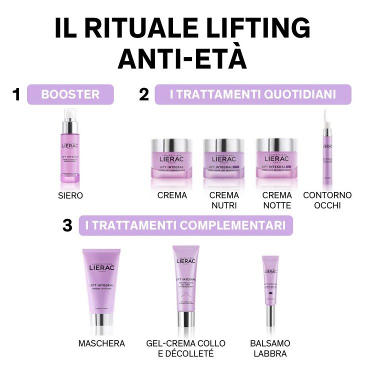 Lierac Lift Integral Siero Viso Liftante Booster Di Tonicità 30 ml