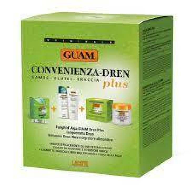 Guam Kit Dren Gambe Glutei Braccia Kit 3 Pezzi