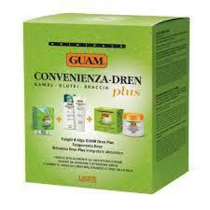 Guam Kit Dren Gambe Glutei Braccia Kit 3 Pezzi