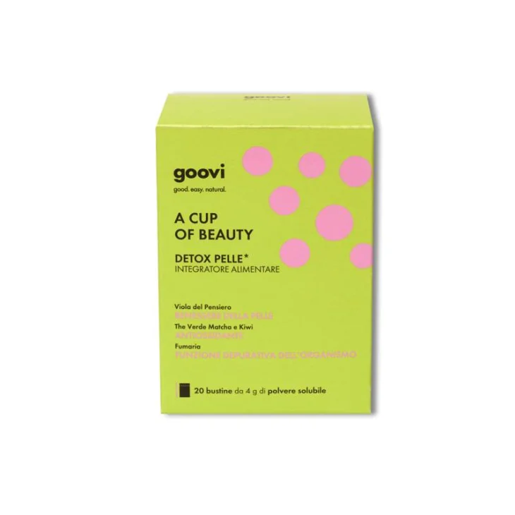 Goovi a Cup of Beauty Integratore Detox Pelle 20 Bustine da 4g