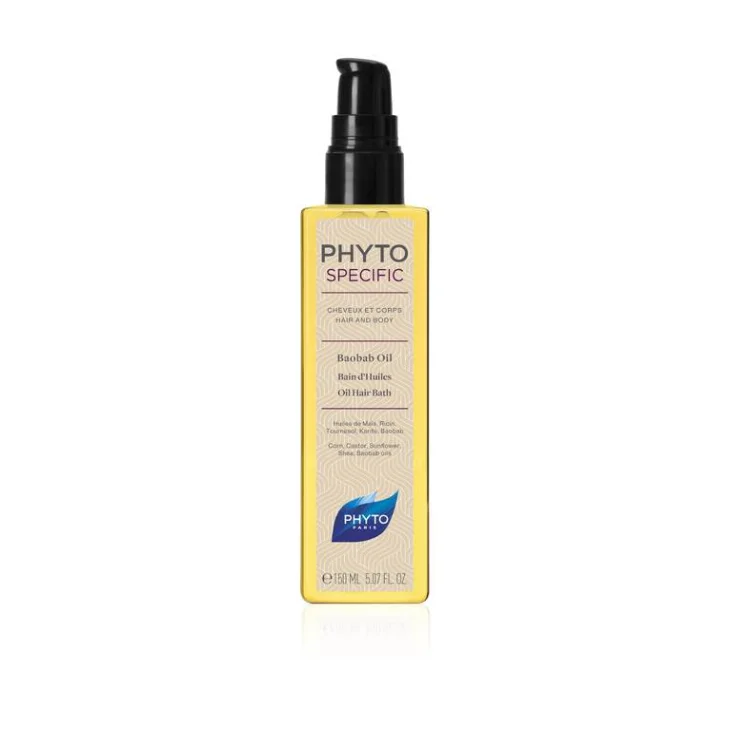 Phyto Phytospecific Baobab Oil Nutriente Per Corpo e Capelli Ricci e Mossi 150 ml