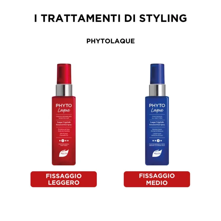 Phyto Phytolaque Blu Lacca Vegetale Fissaggio Medio - Forte 100 ml