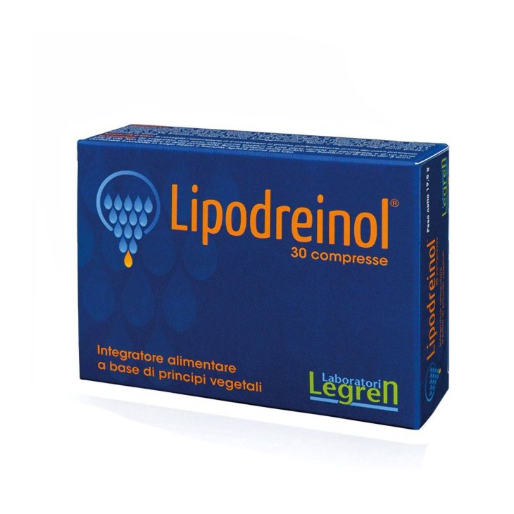 Legren Lipodreinol Integratore Drenante e Dimagrante 30 Compresse