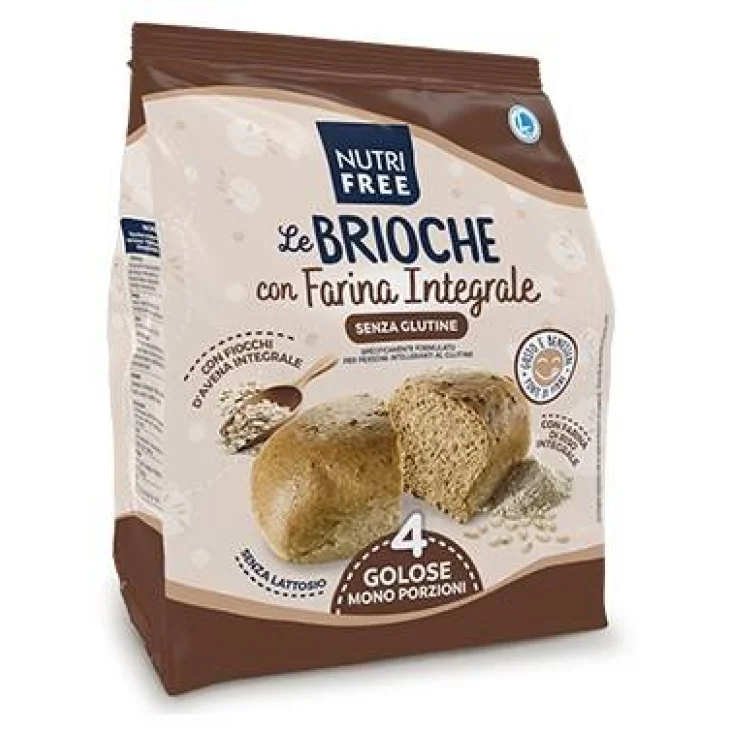 Nutrifree Le Brioche Integrale Senza Glutine 4x50 g