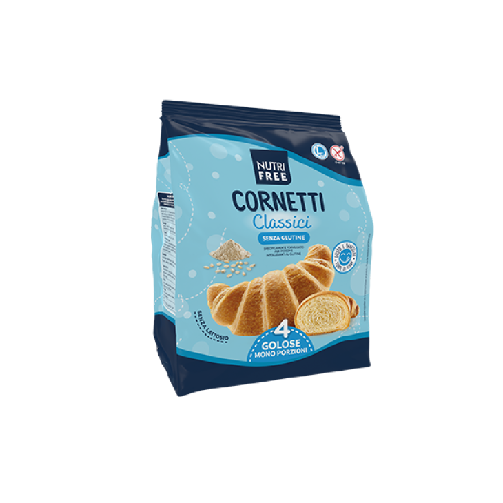 Nutrifree Cornetti Classici Senza Glutine e Lattosio 4 X 50 G