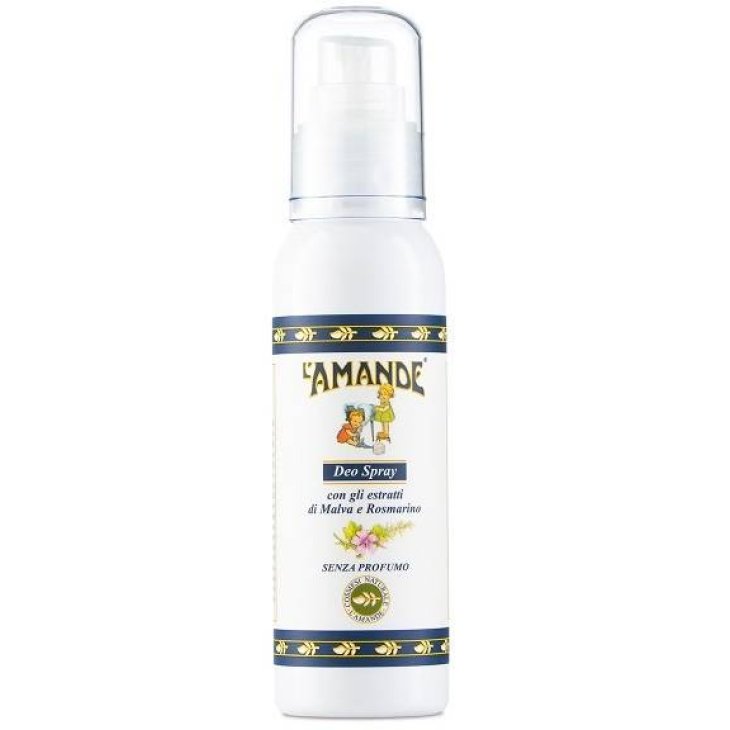 L'Amande Marseille Deo Spray Malva e Rosmarino 100 ml