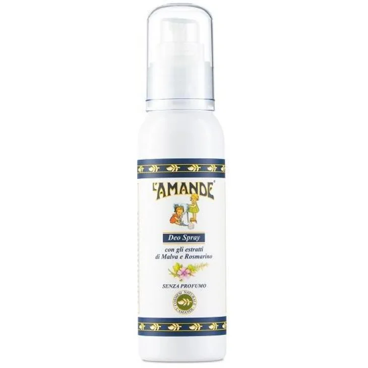 L'Amande Marseille Deo Spray Malva e Rosmarino 100 ml