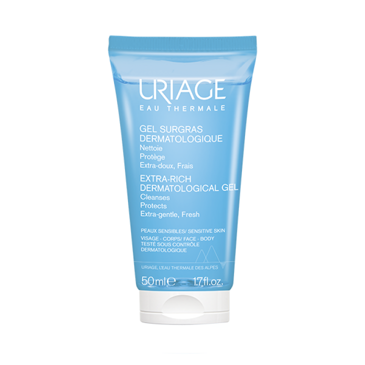 Uriage Gel Surgras Detergente Dermatologico Pelle Sensibile 50 ml