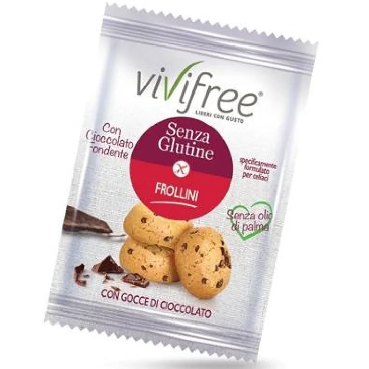 VIVIFREE FROLLINI GOCCE DI CIOCCOLATO 45 G