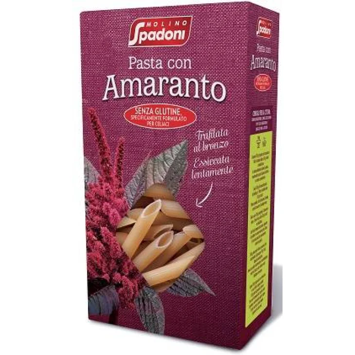 Molino Spadoni Penne Pasta amaranto senza glutine 500 g