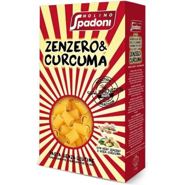 MS Zenzero e Curcuma Pasta mezze maniche 400 g