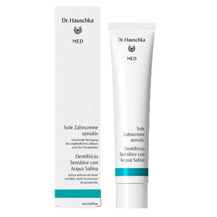 DR HAUSCHKA DENTIFRICIO SENSITIVE CON ACQUA SALINA 75 ML