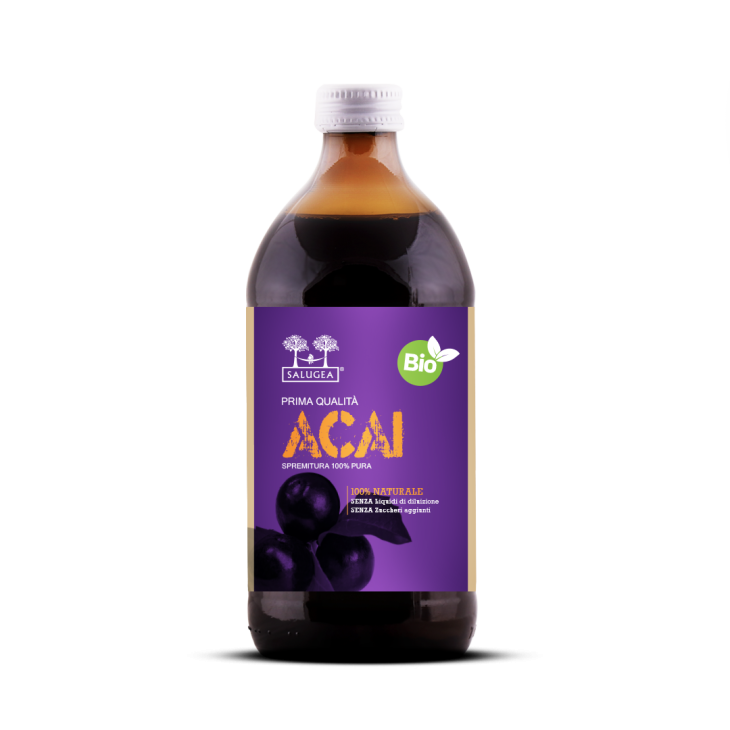 Salugea Succo Acai Bio per Cuore e Circolazione 500 ml