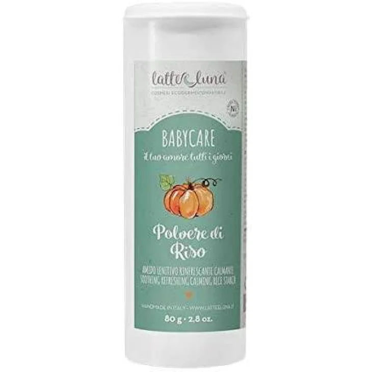 Latte E Luna Baby Care Polvere di riso 80 g
