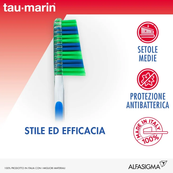 Tau-Marin Scalare 33 Setole Medie 1 Pezzo