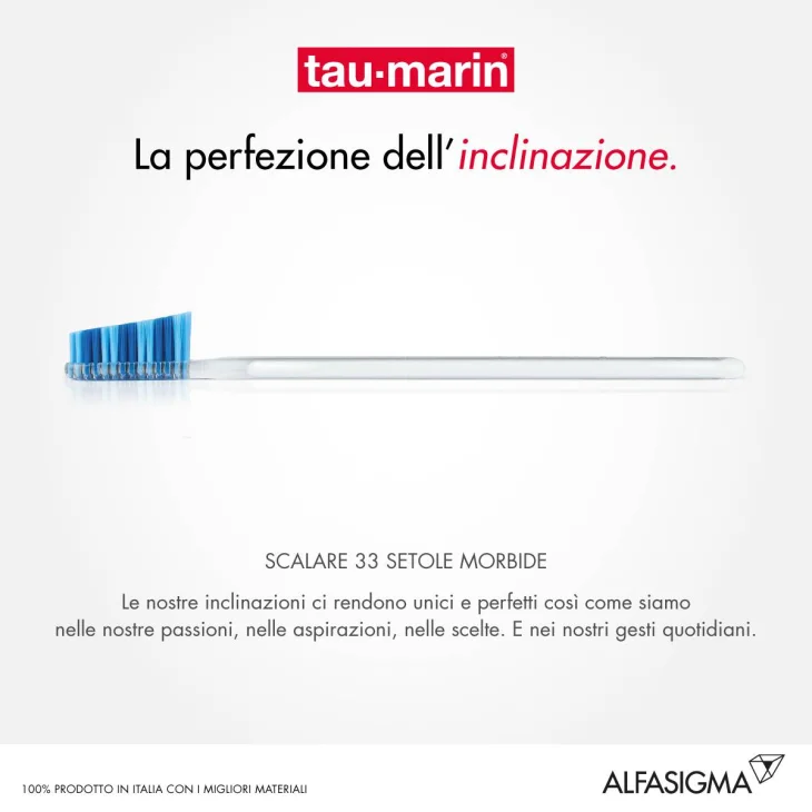 Tau-Marin Scalare 33 Setole Morbide 1 Pezzo
