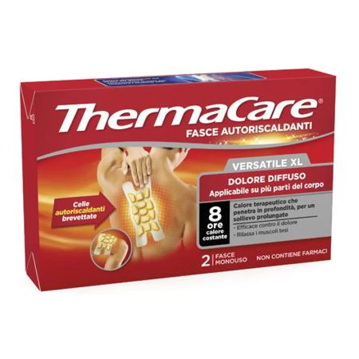 Thermacare Fascia Autoriscaldante Versatile XL 2 Pezzi