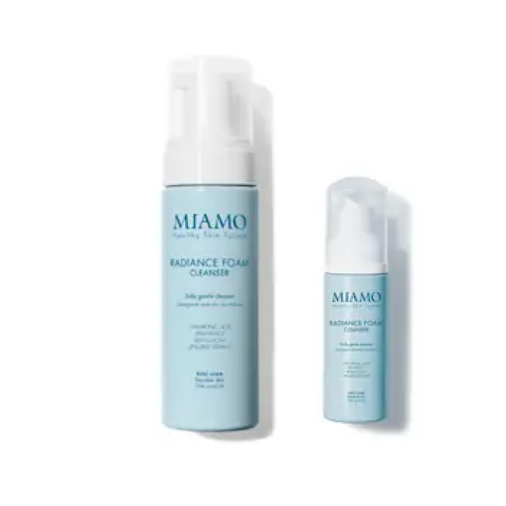 Miamo Radiance Foam Cleanser Gel Detergente Viso 150 ml + 50 ml Travel Size