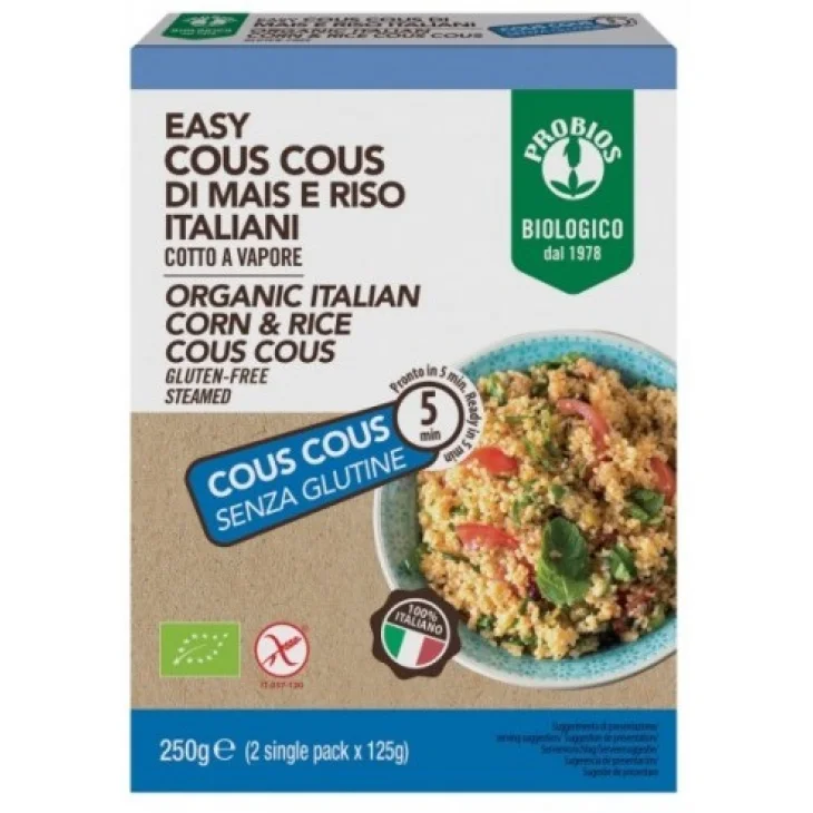 PROBIOS VIVA MAIS EASY COUS COUS DI MAIS E RISO 250 G