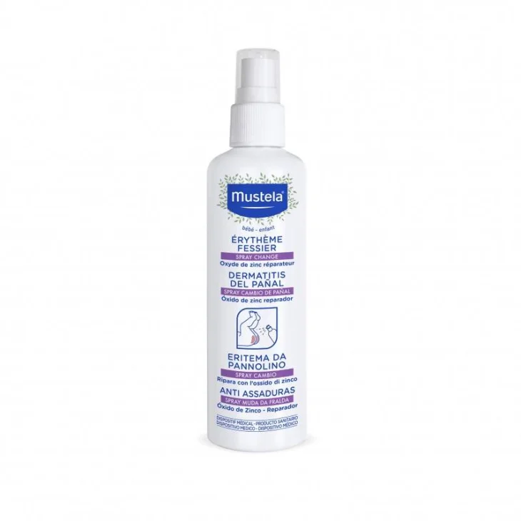 Mustela Spray Cambio per Eritema da Pannolino 75 ml