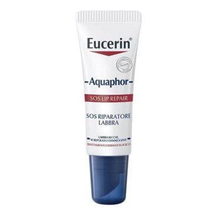 Eucerin Aquaphor Sos Riparatore Labbra 10 ml