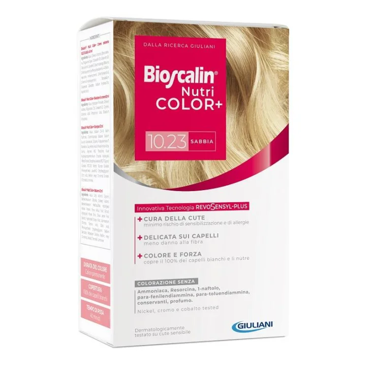 Bioscalin Nutricolor+ 10,23 Sabbia Colorazione Permanente