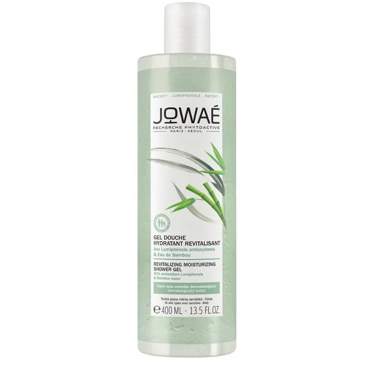 Jowaé Gel Doccia Idratante Rivitalizzante Corpo All'Acqua Di Bambù 400 ml