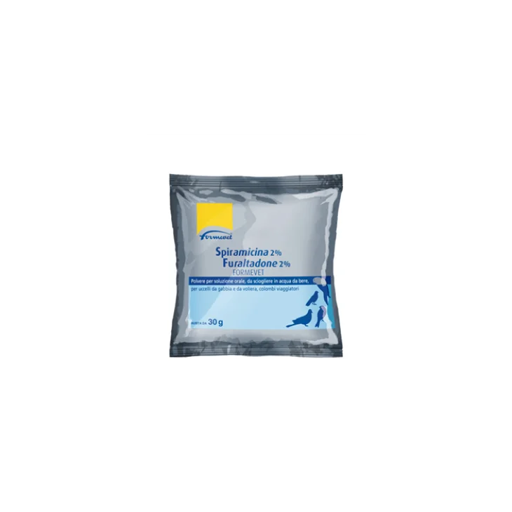 Formevet Furaltadone 2% Spiramicina 2% Orale Polvere 1 Bustine 30 G