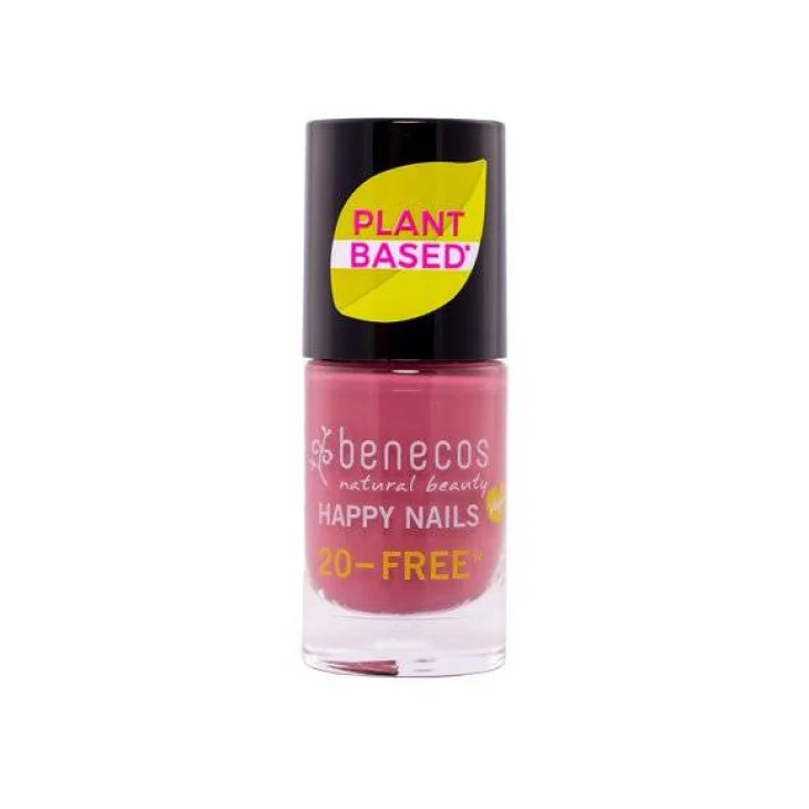 Benecos Smalto Unghie Colore Mystery Rosa Scuro 5 ml