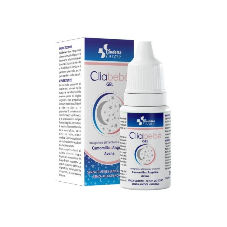 Cliabebè Gel Integratore per il Benessere e Serenità Bambini 30 ml