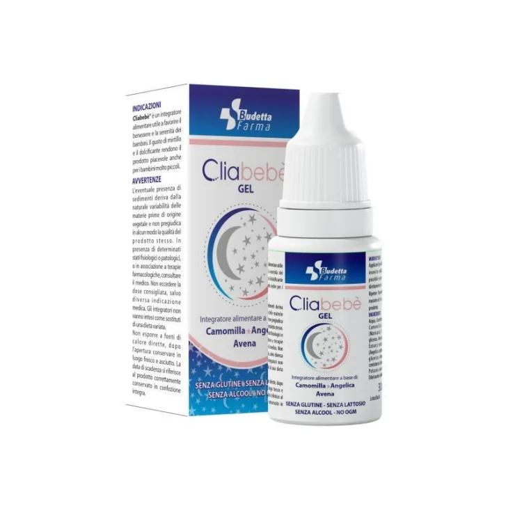 Cliabebè Gel Integratore per il Benessere e Serenità Bambini 30 ml
