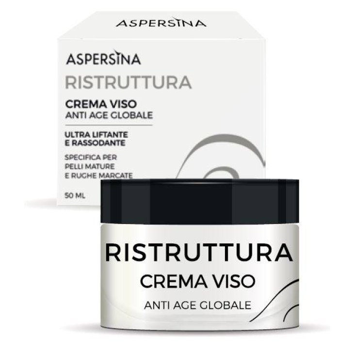 Aspersina Ristruttura Crema Viso Anti Age Globale 50 ml