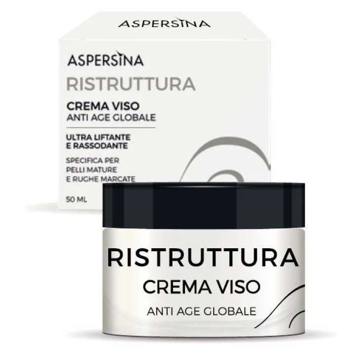 Aspersina Ristruttura Crema Viso Anti Age Globale 50 ml