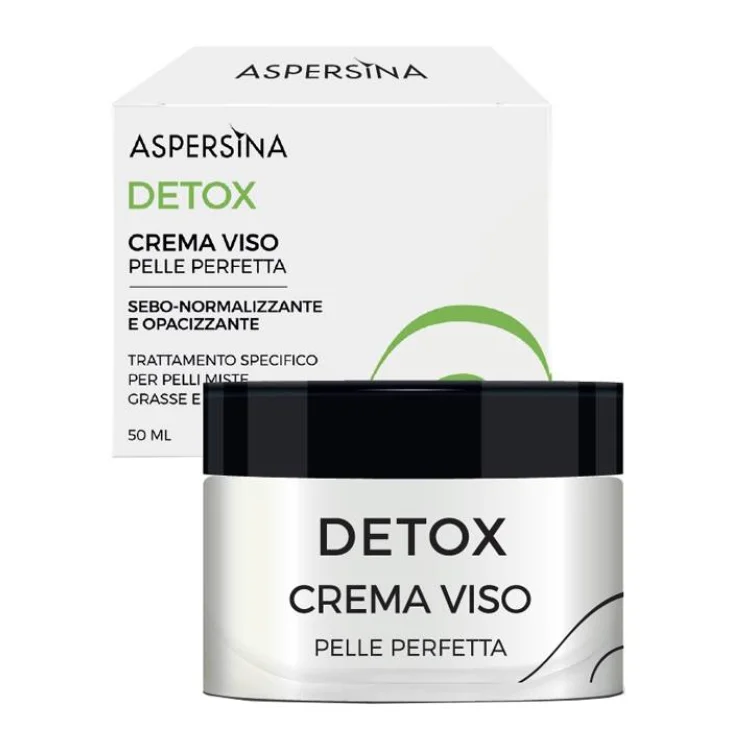 Aspersina Detox Crema Viso 50 ml