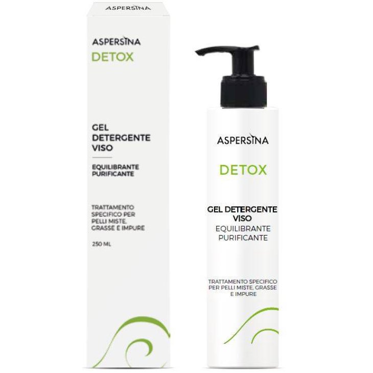 Aspersina Detox Gel detergente per il viso 250 ml