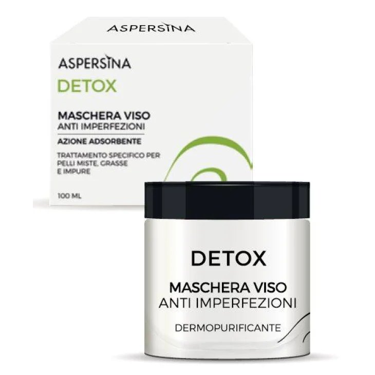 Aspersina Detox Maschera Viso 100 ml