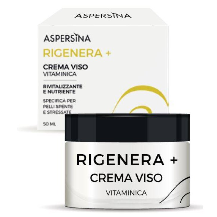Aspersina Rigenera + Crema Viso Vitaminica 50 ml