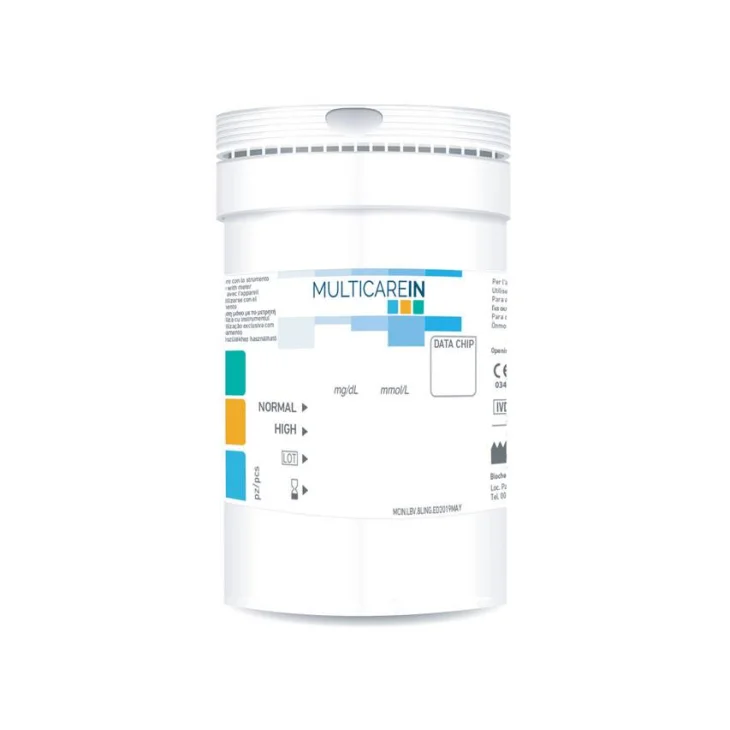 Multicare In Test Trigliceridi Strisce Con Aspirazione Capillare 25 Pezzi