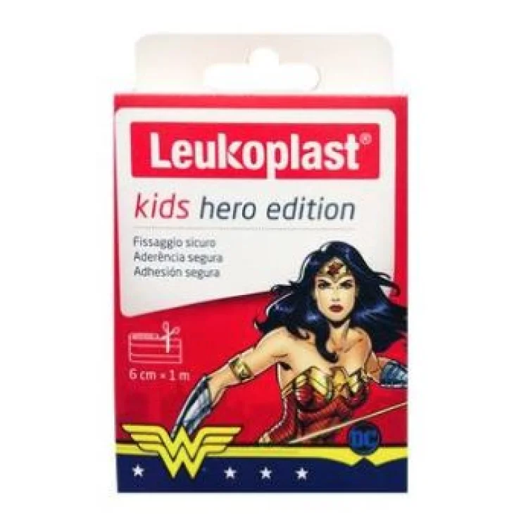 STRISCIA RITAGLIABILE LEUKOPLAST KIDS HERO EDITION 1X6 CM 1PEZZO