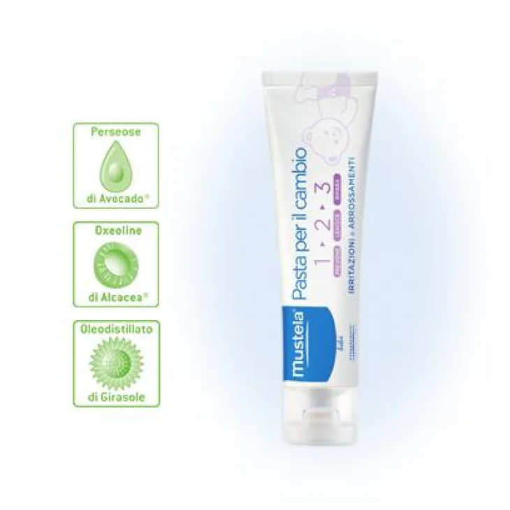 Mustela Pasta per il Cambio 1 2 3 50 ml