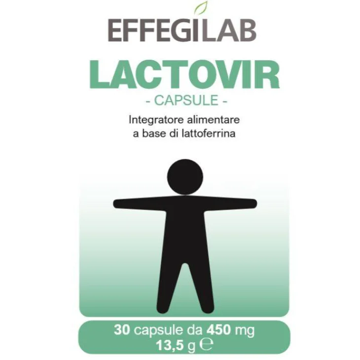 Effegilab Lactovir Integratore Lattoferrina 30 compresse