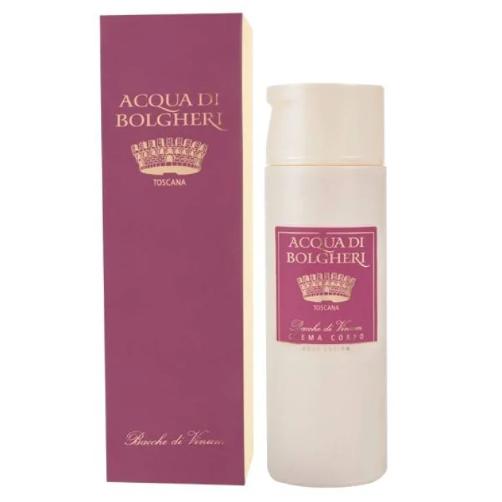 ACQUA BOLGHERI CREMA CORPO BACCHE DI VINUM BIO 200 ML